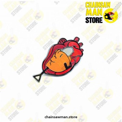 1Pcs Chainsaw Man Pochita Cosplay Badge