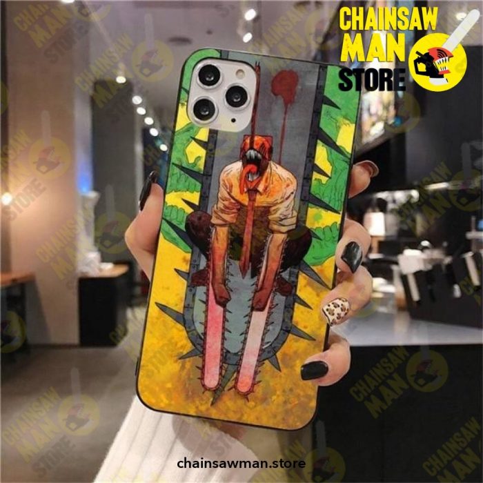 Anime Chainsaw Man Phone Case For Iphone 5 5S Se / A6