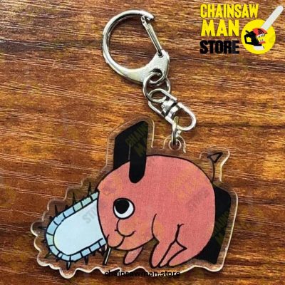 Anime Chainsaw Man Pochita Keychain 1