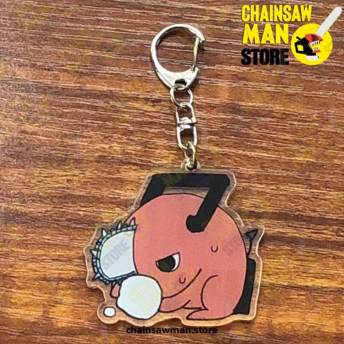 Anime Chainsaw Man Pochita Keychain