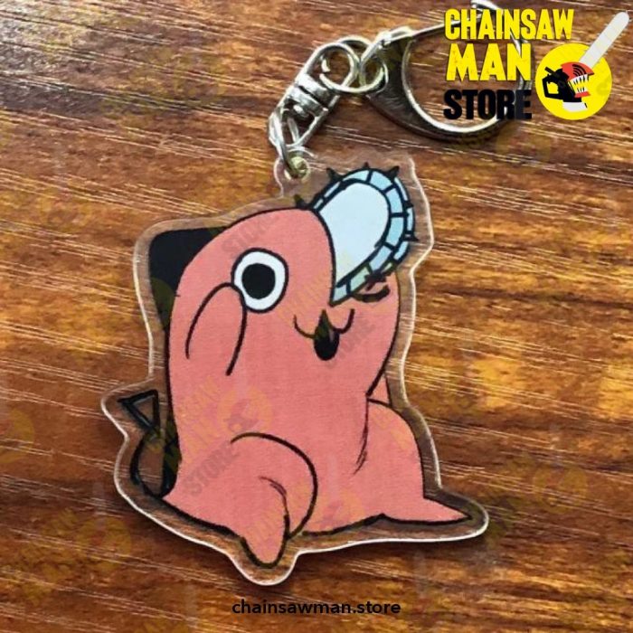 Anime Chainsaw Man Pochita Keychain 2