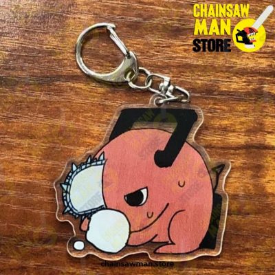 Anime Chainsaw Man Pochita Keychain 3