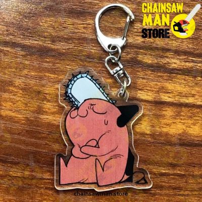 Anime Chainsaw Man Pochita Keychain