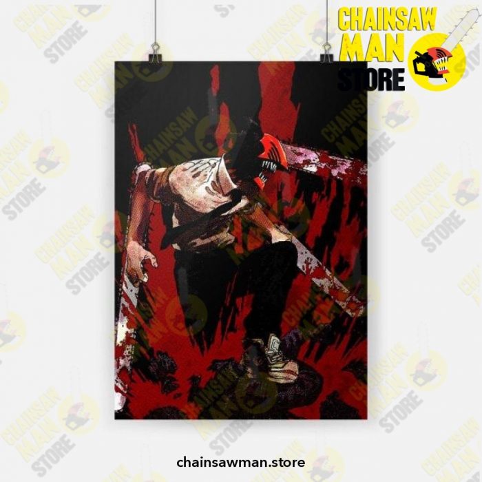 Chainsaw Man Anime Denji Wall Art 45X60Cm (No Frame) / Ss 1787