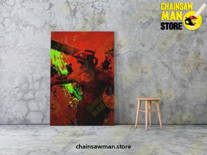 Chainsaw Man Anime Wall Art