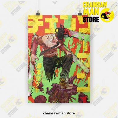 Chainsaw Man Decor Wall Art - Comic Book Wall Art Decor