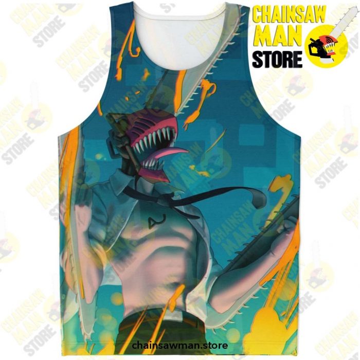 Chainsawman Tanktop 08 Xs Unisex Tank Top - Aop