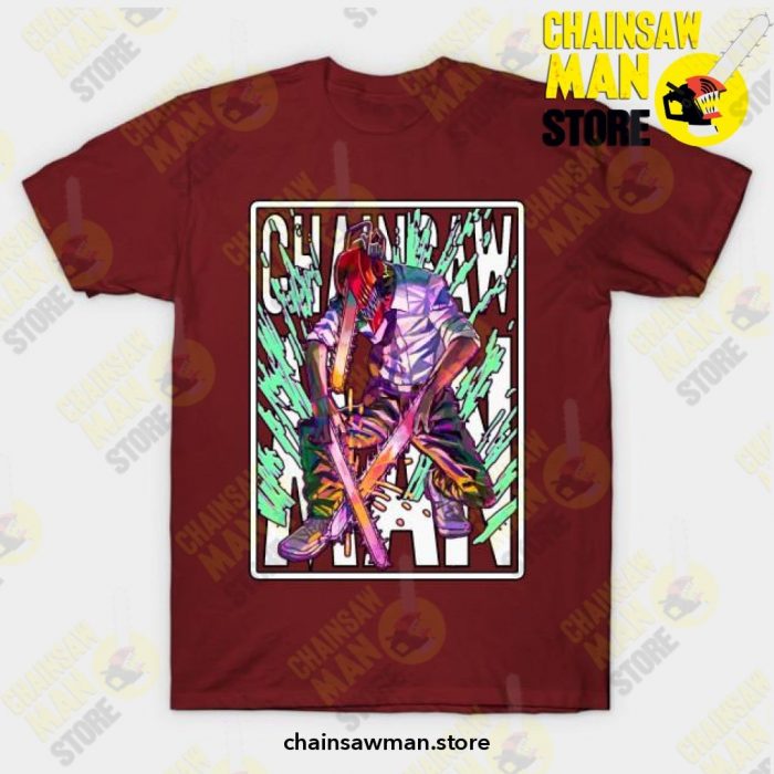 Denji Xiii Chainsaw Man T-Shirt Red / S T-Shirt