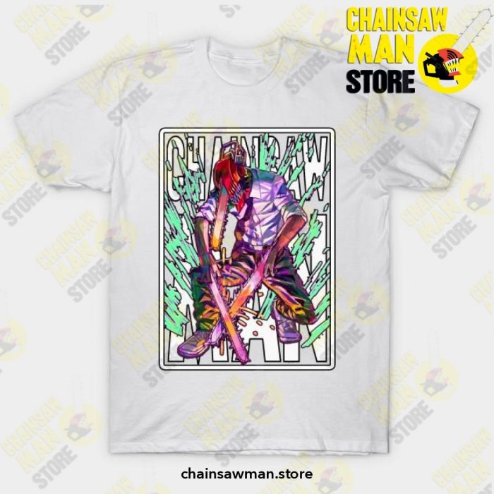 Denji Xiii Chainsaw Man T-Shirt White / S T-Shirt