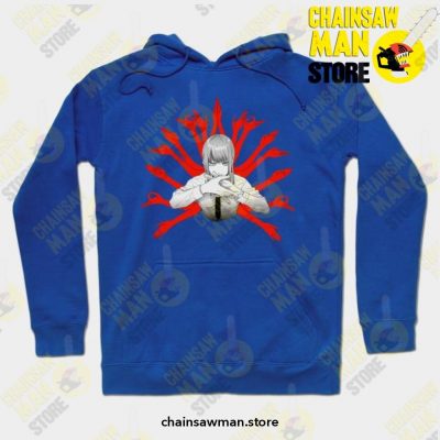 Makima Anime Hoodie Blue / S Athletic - Aop