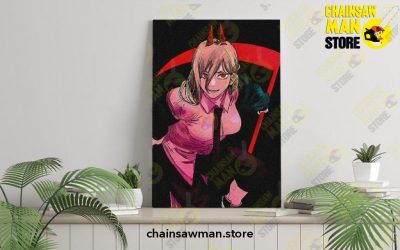 Power Chainsaw Man Canvas Painting Decor