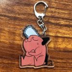 pochita chainsaw man keychain