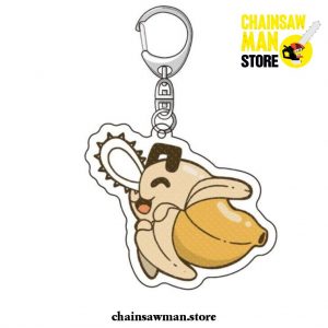 pochita chainsaw man keychain