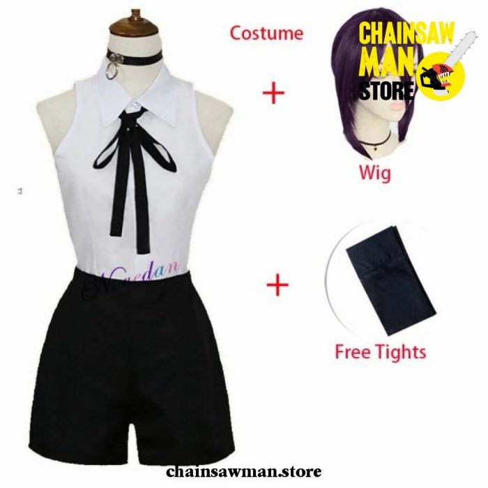 Chainsaw Man Reze Cosplay Costume Full Set 3 / M