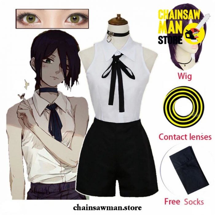 Chainsaw Man Reze Cosplay Costume Full Set