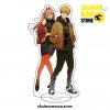 Couple Power + Denji Chainsaw Man Acrylic Figure Stand Model