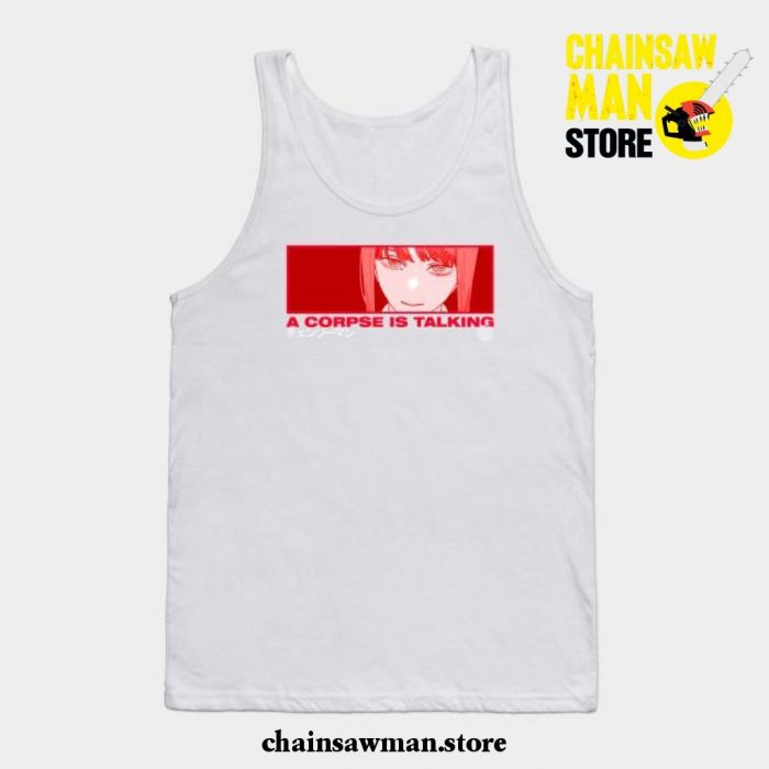 A Corpse Is Talking Tank Top White / S