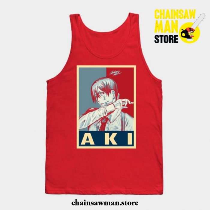 Aki Hayakawa Pop Tank Top Red / S