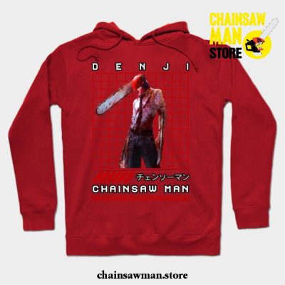 Chainsaw Man Fashion Hoodie Red / S