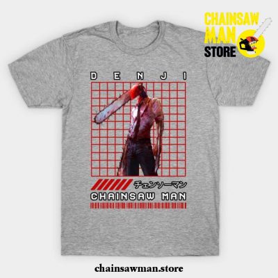 Chainsaw Man Fashion T-Shirt Gray / S