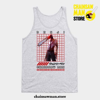 Chainsaw Man Fashion Tank Top Gray / S