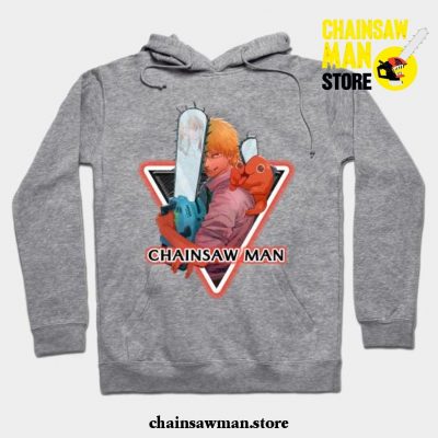 Chainsaw Man Hoodie Gray / S