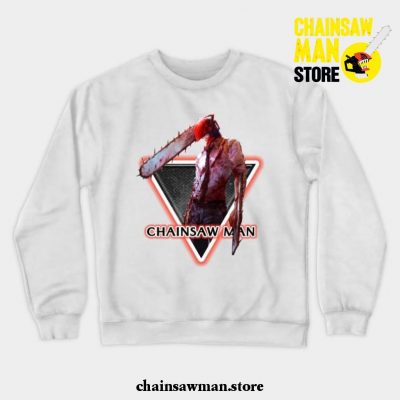 Chainsaw Man Ii Crewneck Sweatshirt White / S