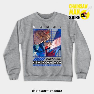 Chainsaw Man New Style Crewneck Sweatshirt Gray / S