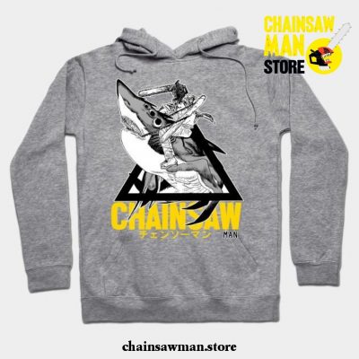 Chainsaw Man - Shark Hoodie Gray / S