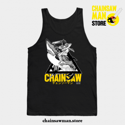 Chainsaw Man - Shark Tank Top Black / S