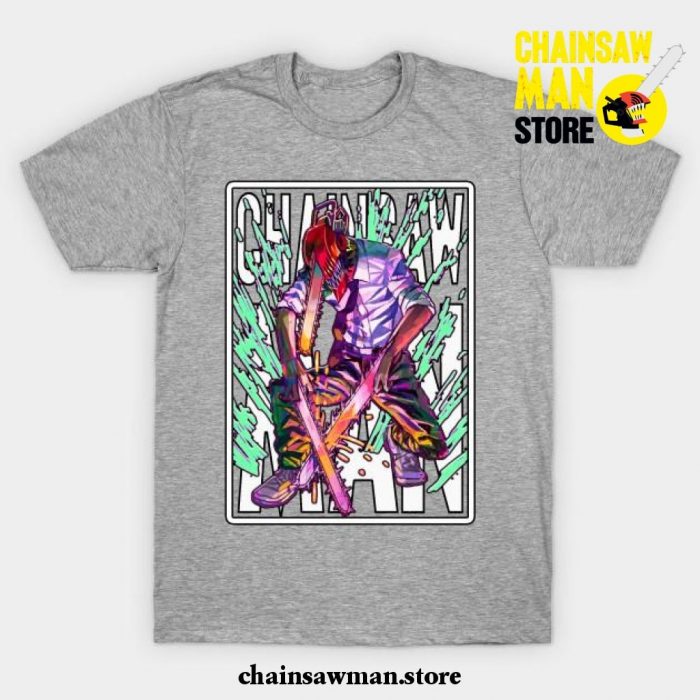 Denji Chainsaw Man T-Shirt Gray / S