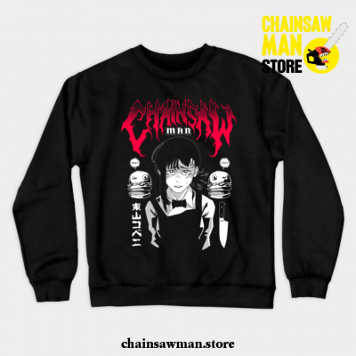 Kobeni Metal Crewneck Sweatshirt Black / S