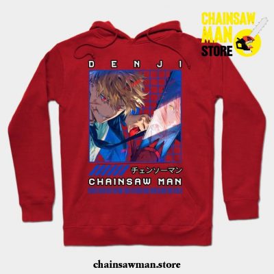 New Style Chainsaw Man Hoodie Red / S