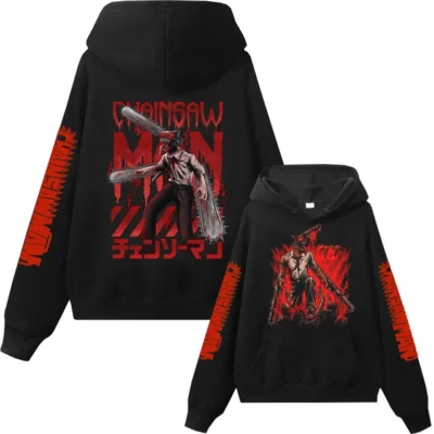 Anime Chainsaw Man Hoodie Denji Print Harajuku Hip Hop Man Woman Streetwear.jpg 640x640 - Chainsaw Man Store