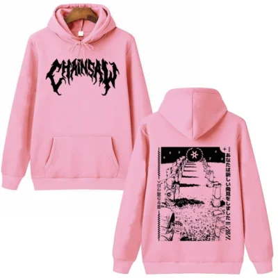 Anime Chainsaw Man Hoodie Man Woman Harajuku Pullover Tops Streetwear Fans Gift.jpg 640x640 5 - Chainsaw Man Store