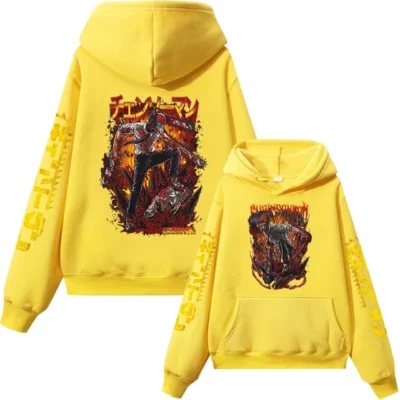 Anime Hoodie Chainsaw Man Denji Harajuku Hip Hop Man Woman Streetwear.jpg 640x640 4 - Chainsaw Man Store