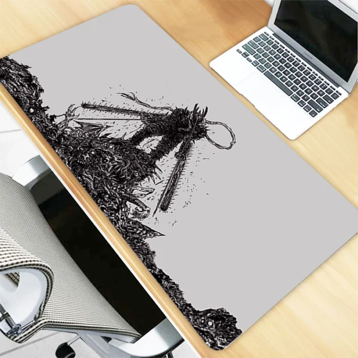 Chainsaw Man Mouse Pad Gaming Mausepad Mat Pads Pc Accessories Kawaii Mause Rubber Non slip Keyboard 2 - Chainsaw Man Store