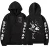 Japan Anime Chainsaw Man Hayakawa Aki Fox Devil Kon Print Hoodie Oversized Pullover Men Women Sweatshirt - Chainsaw Man Store