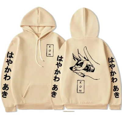 Japan Anime Chainsaw Man Hayakawa Aki Fox Devil Kon Print Hoodie Oversized Pullover Men Women Sweatshirt.jpg 640x640 11 - Chainsaw Man Store