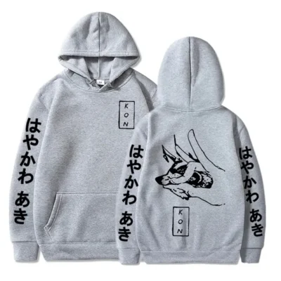 Japan Anime Chainsaw Man Hayakawa Aki Fox Devil Kon Print Hoodie Oversized Pullover Men Women Sweatshirt.jpg 640x640 12 - Chainsaw Man Store