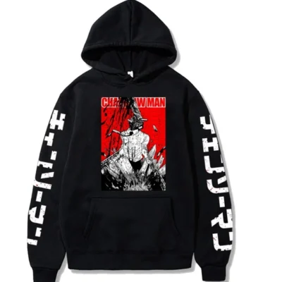 Japanese Anime Hoodie Chainsaw Man Logo Gothic Printed Long Sleeve Streetwear Sweatshirt Fashion New Oversized Hip.jpg 640x640 - Chainsaw Man Store