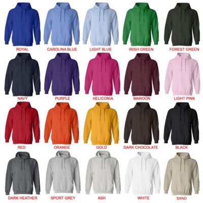 hoodie color chart 1 - Chainsaw Man Store