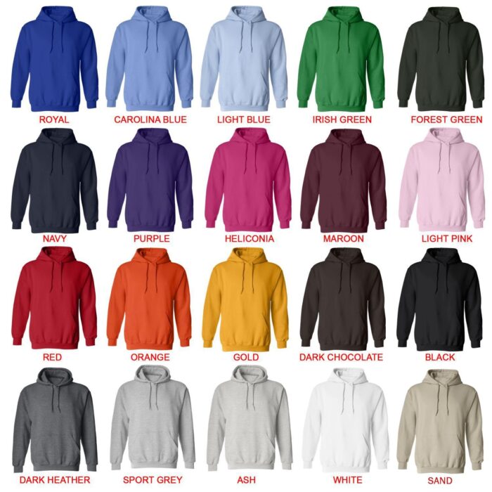 hoodie color chart 3 - Chainsaw Man Store