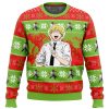 Christmas Denji Chainsaw Man Ugly Christmas Sweater FRONT mockup - Chainsaw Man Store