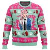 Christmas Power Chainsaw Man Ugly Christmas Sweater FRONT mockup - Chainsaw Man Store